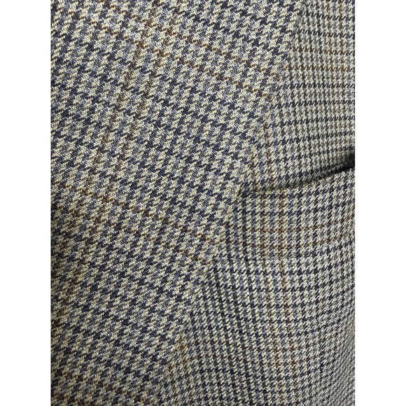 Vintage Lauren Ralph Lauren Men's Houndstooth Blazer Sport Coat Size 46L - Picture 5 of 10